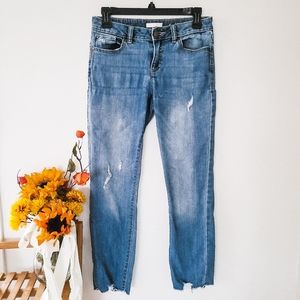 LC Lauren Conrad Distressed Jeans